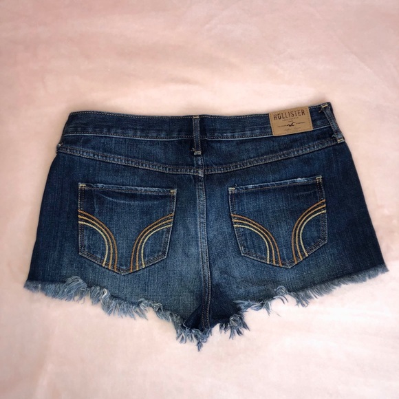 Denim Shorts with rhinestones (Hollister) - Picture 2 of 2